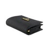 プラダ 二つ折り財布 コンパクト財布 レディース トライアングルロゴ サフィアーノ ブラック PRADA 1MV021 QHH F0002 NERO