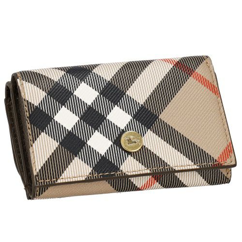 バーバリー 三つ折り財布 コンパクト財布 レディース ヴィンテージチェック ベージュ BURBERRY 8095291