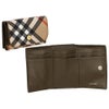 バーバリー 三つ折り財布 コンパクト財布 レディース ヴィンテージチェック ベージュ BURBERRY 8095291