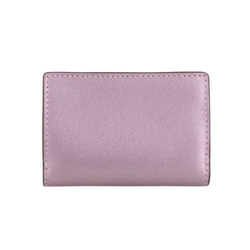 コーチ アウトレット 三つ折り財布 コンパクト財布 レディース マイクロ ウォレット ピンク COACH OUTLET CW805 SVPK9 メタリックピンク