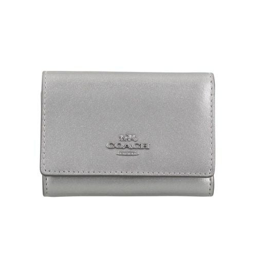 コーチ アウトレット 二つ折り財布 レディース シルバー COACH OUTLET