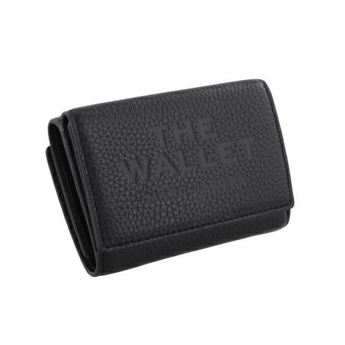 マークジェイコブス 三つ折り財布 コンパクト財布 レディース ザ レザー アイテムズ ブラック Marc Jacobs 2R4SMP006S02 001 BLACK