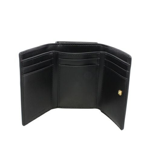 マークジェイコブス 三つ折り財布 コンパクト財布 レディース ザ レザー アイテムズ ブラック Marc Jacobs 2R4SMP006S02 001 BLACK