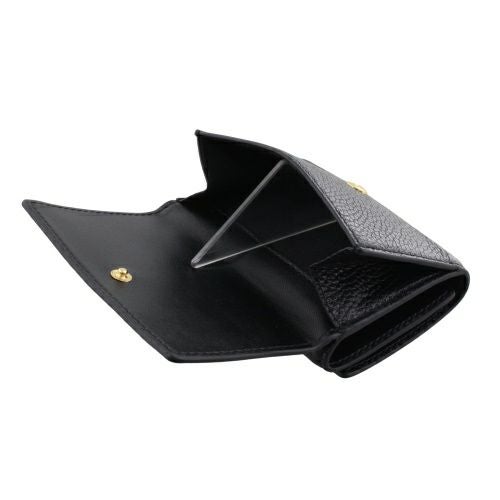 マークジェイコブス 三つ折り財布 コンパクト財布 レディース ザ レザー アイテムズ ブラック Marc Jacobs 2R4SMP006S02 001 BLACK