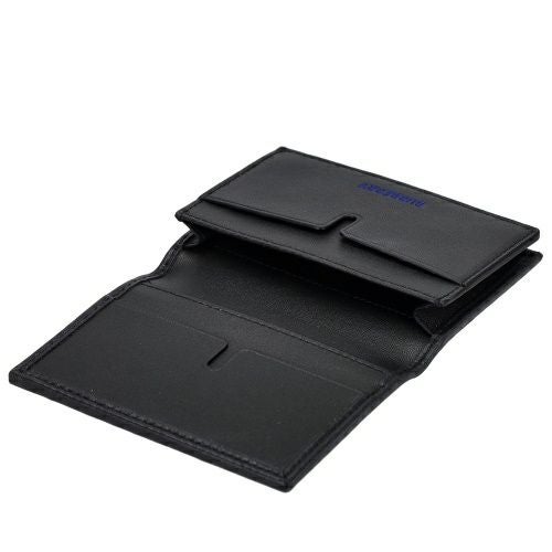 バーバリー 名刺入れ カードケース メンズ フリント ジャガード ブラック BURBERRY 8099817 SHADOW