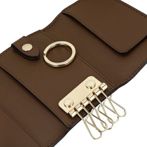 コーチ アウトレット キーケース レディース ファイブ リング キー ケース・シグネチャー キャンバス ブラウン COACH OUTLET CZ274 IMXHE タン/ブラウン