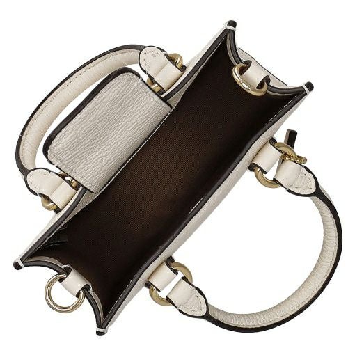 コーチ アウトレット ショルダーバッグ レディース ノース サウス ミニ トート ホワイト COACH OUTLET CJ500 IMCHK チョーク