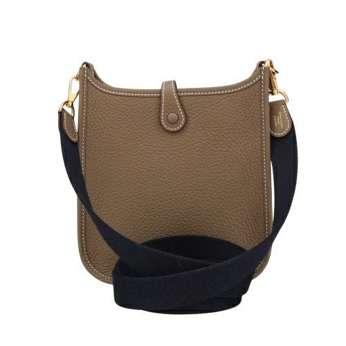 エルメス エブリンTPM エトゥープ アマゾン トリヨンクレマンス ゴールド金具 W刻印 ブラウン HERMES ショルダーバッグ レディース