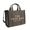 マークジェイコブス トートバッグ レディース ザ モノグラム ジャカード トート バッグ ミディアム ブラック Marc Jacobs 2F4HTT015H05 261 BEIGE MULTI