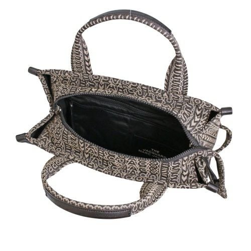 マークジェイコブス トートバッグ レディース ザ モノグラム ジャカード トート バッグ ミディアム ブラック Marc Jacobs 2F4HTT015H05 261 BEIGE MULTI