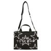 マークジェイコブス トートバッグ レディース ザ スター キャンバス トート バッグ ミディアム ブラック Marc Jacobs 2R4HTT018H03 001 BLACK