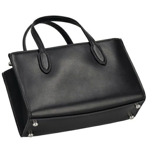 コーチ アウトレット トートバッグ ショルダーバッグ レディース ニーナ スモール トート バッグ ブラック COACH OUTLET CW492 SV/BK