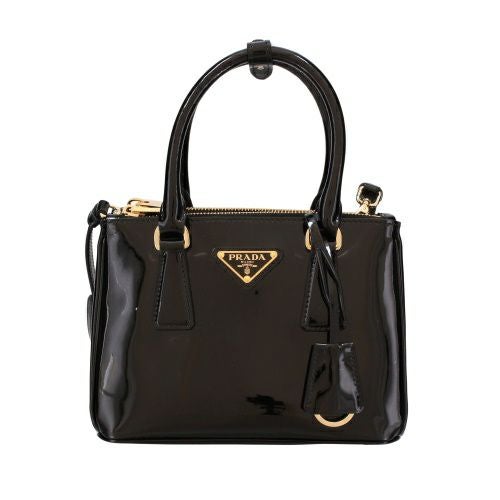 プラダ ハンドバッグ レディース トライアングルロゴ ブラック PRADA