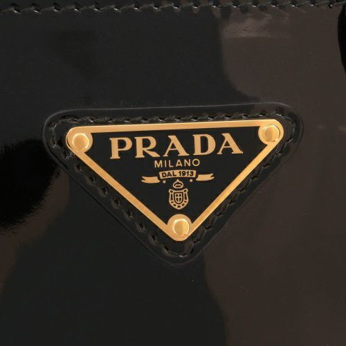 プラダ ハンドバッグ レディース トライアングルロゴ ブラック PRADA