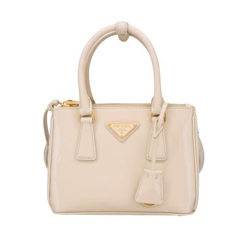 プラダ ハンドバッグ レディース トライアングルロゴ ホワイト PRADA 1BA906 V EOM 069 F0304 AVORIO