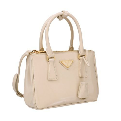 プラダ ハンドバッグ レディース トライアングルロゴ ホワイト PRADA