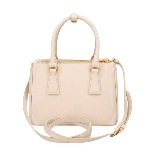 プラダ ハンドバッグ レディース トライアングルロゴ ホワイト PRADA