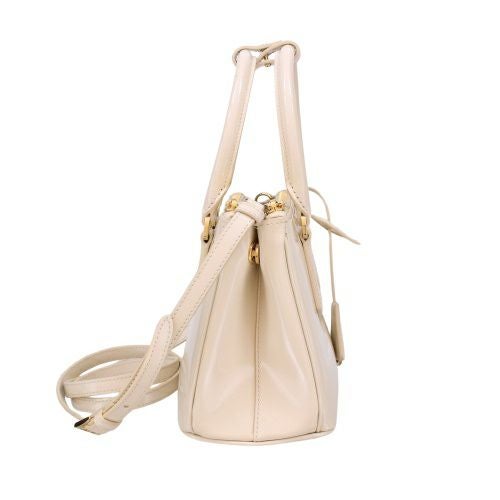 プラダ ハンドバッグ レディース トライアングルロゴ ホワイト PRADA