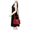 プラダ ハンドバッグ レディース トライアングルロゴ レッド PRADA 1BA906 V EOM 069 F0E06 CHERRY