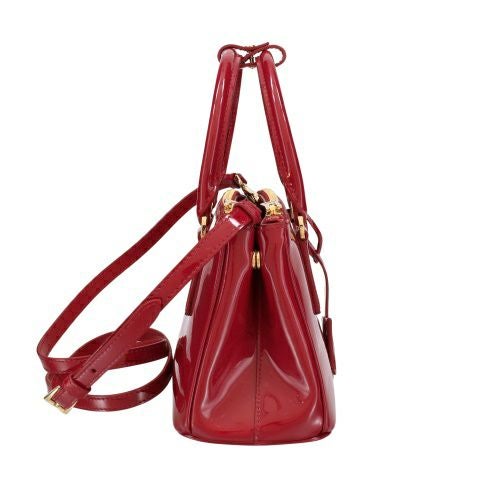 プラダ ハンドバッグ レディース トライアングルロゴ レッド PRADA