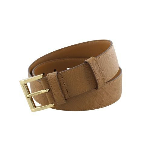 プラダ ベルト レディース トライアングルロゴ サフィアーノ ブラウン PRADA 1CC545 053 F03BH CARAMEL 0