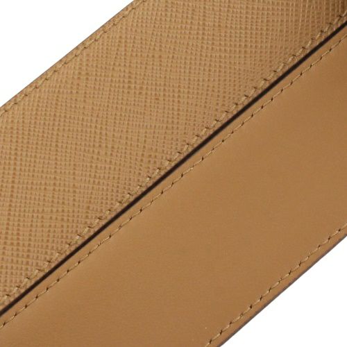 プラダ ベルト レディース トライアングルロゴ サフィアーノ ブラウン PRADA 1CC545 053 F03BH CARAMEL 0