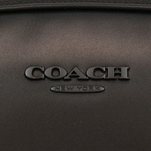 コーチ アウトレット ボディバッグ メンズ レーサー ベルト バッグ・シグネチャー キャンバス ブラック COACH OUTLET CT714 QBMI5 チャコール ブラック