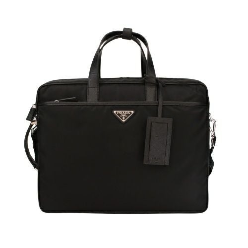 プラダ ビジネスバッグ メンズ トライアングルロゴ ブラック PRADA 2VE015 V XOO 2DMH F0002 NERO