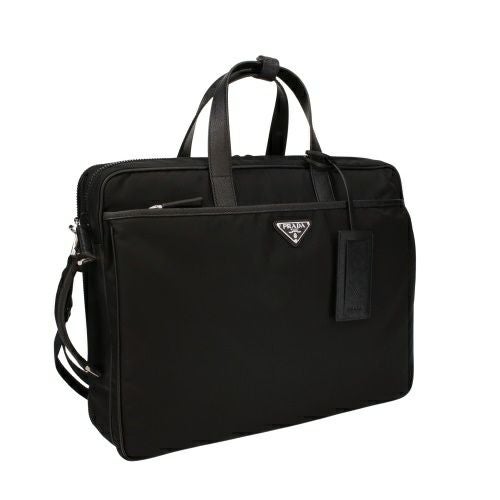 プラダ ビジネスバッグ メンズ トライアングルロゴ ブラック PRADA 2VE015 V XOO 2DMH F0002 NERO