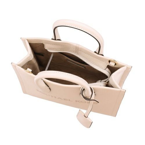 マイケルコース ハンドバッグ レディース MIRELLA ミレラ ショッパー クロスボディ エクストラスモール ホワイト MICHAEL KORS 35S4G7ZC5L LT CREAM