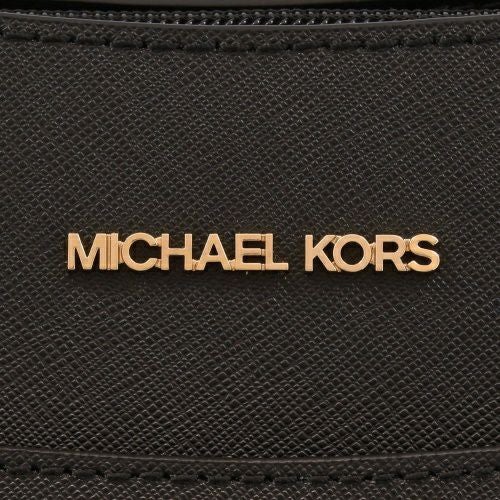 マイケルコース トートバッグ レディース ジェットセット トラベル ラージ サフィアーノ レザー ポケット トートバッグ ブラック MICHAEL KORS 35F4GTVT9L BLACK