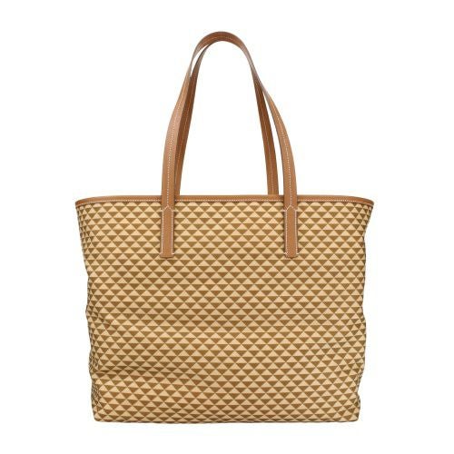 プラダ トートバッグ レディース トライアングルロゴ ブラウン PRADA