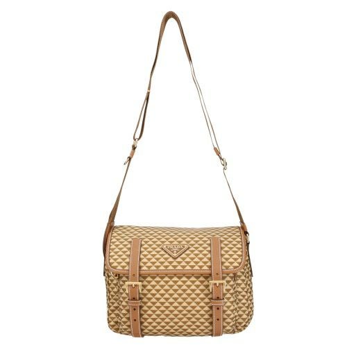 プラダ ショルダーバッグ - ライトブラウン PRADA（プラダ） ショルダーバッグ ブラウン レディース 1bh191-v7no