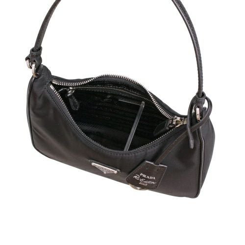 プラダ ショルダーバッグ レディース トライアングルロゴ ブラック PRADA 1N204M R064 F0002 NERO