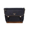 プラダ ショルダーバッグ メンズ トライアングルロゴ ネイビー PRADA 2VD052 V OYF 384 F0C1B BLU+CAFFE