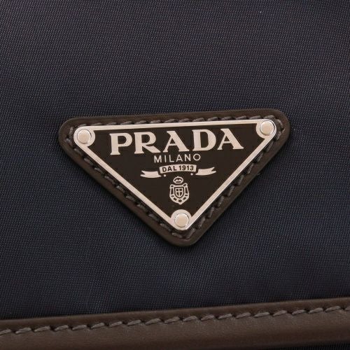 プラダ ショルダーバッグ メンズ トライアングルロゴ ネイビー PRADA 2VD052 V OYF 384 F0C1B BLU+CAFFE