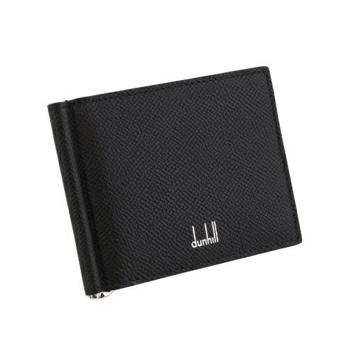 ダンヒル 二つ折り財布 マネークリップ メンズ カドガン ブラック dunhill DU19R2810CA BLACK