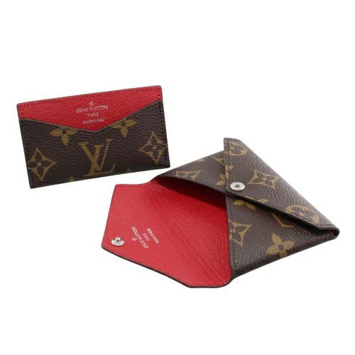 ルイヴィトン カードケース レディース モノグラム ポルト カルト・キリガミ ブラウン LOUIS VUITTON M12864 サリレッド