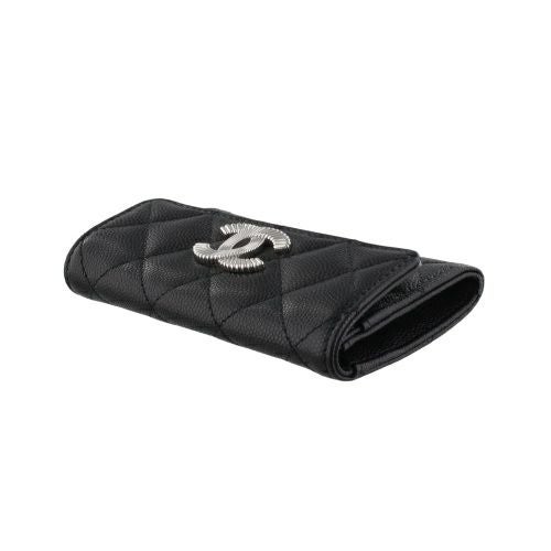 シャネル カードケース 名刺入れ レディース ココマーク ブラック CHANEL AP4333 B18713 94305 ブラック