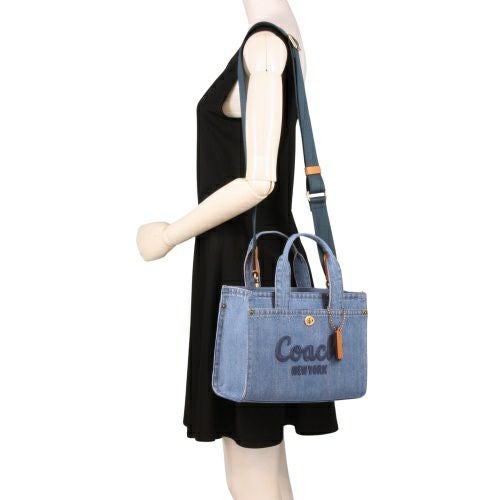 コーチ トートバッグ レディース カーゴ トート 26 ブルー COACH CR659 B4IN