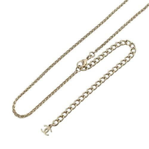 シャネル ネックレス レディース ゴールド CHANEL ABE252 B18058 NZS80