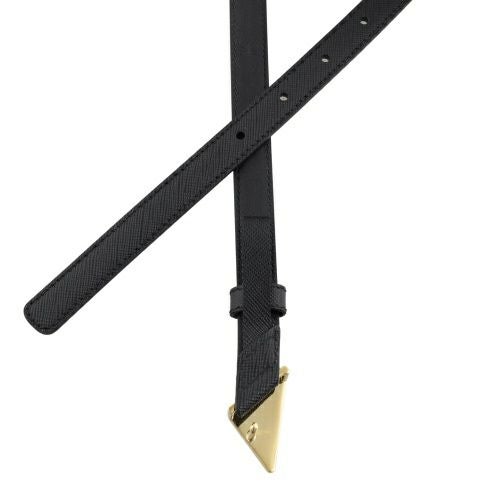 プラダ ベルト レディース サフィアーノレザー ベルト ブラック PRADA 1CC621 053 F0002 NERO