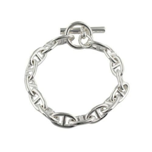 エルメス ブレスレット メンズ シェーヌダンクル GM シルバー HERMES H101672B 16コマ