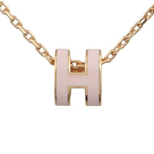 エルメス ネックレス レディース MINI POP H ピンク HERMES H147992FO ROSE DRAGEE/PGD