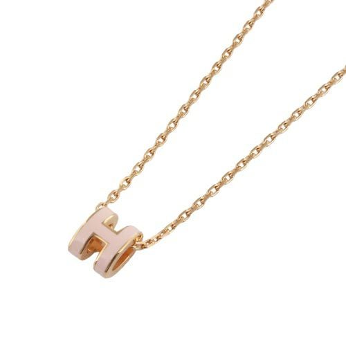 エルメス ネックレス レディース MINI POP H ピンク HERMES H147992FO ROSE DRAGEE/PGD