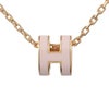 エルメス ネックレス レディース MINI POP H ピンク HERMES H147992FO ROSE DRAGEE/PGD