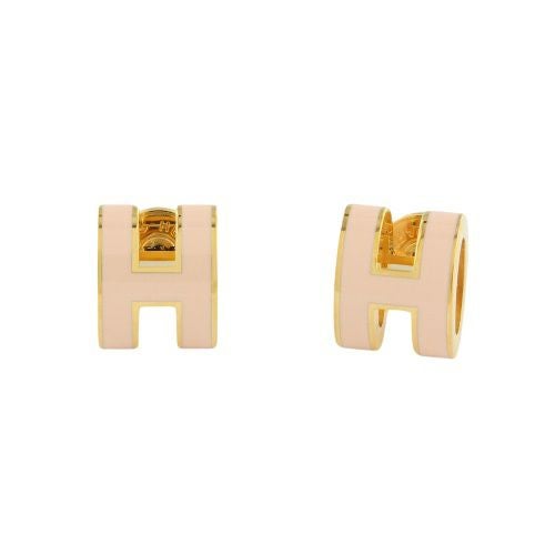 エルメス ピアス レディース MINI POP H ホワイト HERMES H608002F