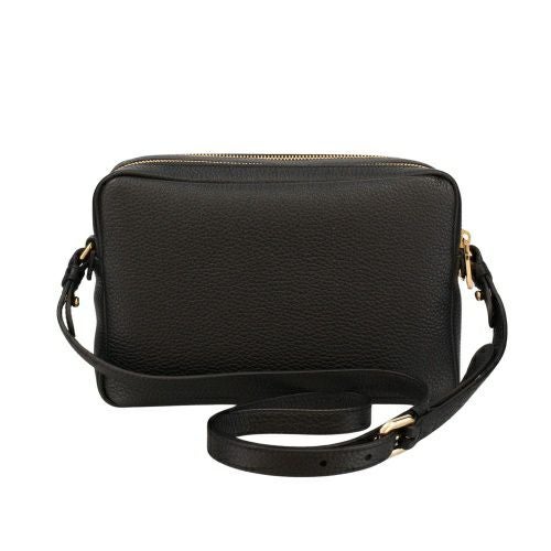 PRADA ショルダーバック　黒　牛革　最終値下げ Prada レザーショルダーバッグ | ブラック | FARFETCH JP