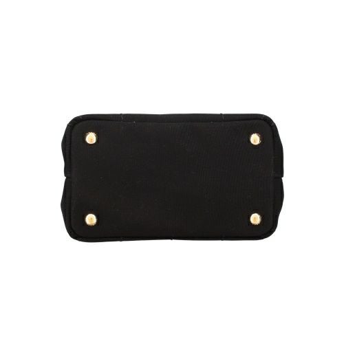 プラダ ハンドバッグ レディース カナパ CANAPA RICAMO ブラック PRADA