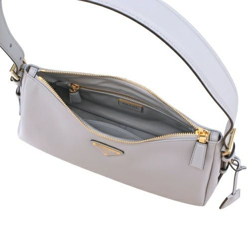 プラダ ハンドバッグ レディース トライアングルロゴ ブルー PRADA 1BC229 V LVM 2CYS F04F1 OPALINE N